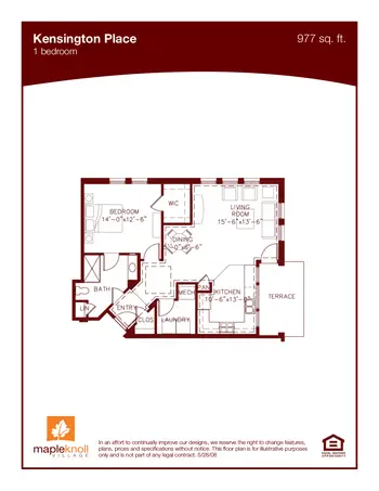 Floorplan of Maple Knoll Village, Assisted Living, Nursing Home, Independent Living, CCRC, Cincinnati, OH 15