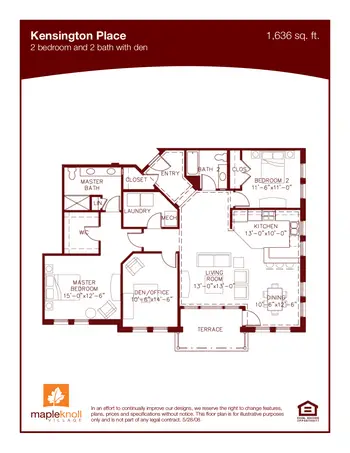 Floorplan of Maple Knoll Village, Assisted Living, Nursing Home, Independent Living, CCRC, Cincinnati, OH 17