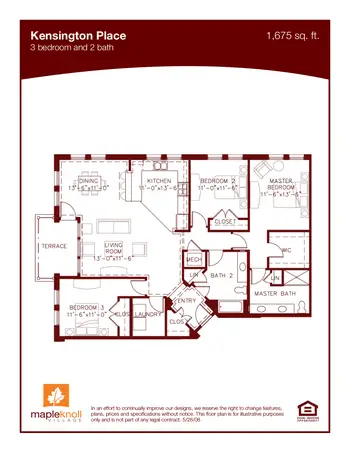Floorplan of Maple Knoll Village, Assisted Living, Nursing Home, Independent Living, CCRC, Cincinnati, OH 19