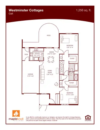 Floorplan of Maple Knoll Village, Assisted Living, Nursing Home, Independent Living, CCRC, Cincinnati, OH 20