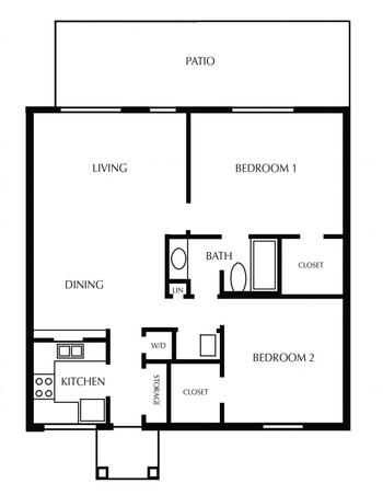 Floorplan of Morning Side Ministries at the Meadows, Assisted Living, Nursing Home, Independent Living, CCRC, San Antonio, TX 8