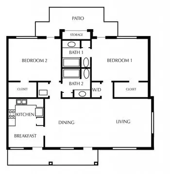 Floorplan of Morning Side Ministries at the Meadows, Assisted Living, Nursing Home, Independent Living, CCRC, San Antonio, TX 9