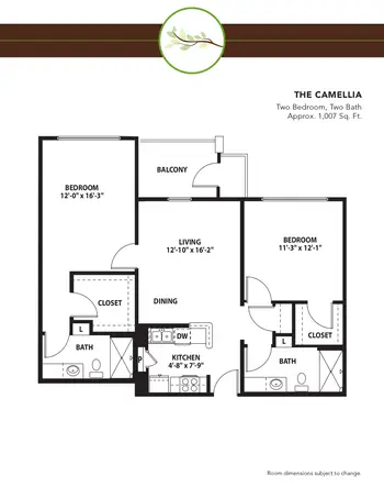 Floorplan of Cornerstone, Assisted Living, Nursing Home, Independent Living, CCRC, Texarkana, TX 4