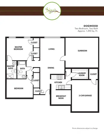 Floorplan of Cornerstone, Assisted Living, Nursing Home, Independent Living, CCRC, Texarkana, TX 7
