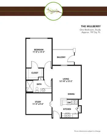 Floorplan of Cornerstone, Assisted Living, Nursing Home, Independent Living, CCRC, Texarkana, TX 13