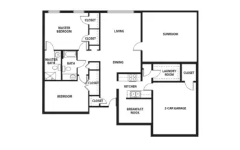 Floorplan of Cornerstone, Assisted Living, Nursing Home, Independent Living, CCRC, Texarkana, TX 9