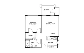 Floorplan of Cornerstone, Assisted Living, Nursing Home, Independent Living, CCRC, Texarkana, TX 18
