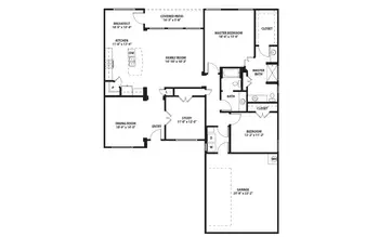 Floorplan of PineCrest, Assisted Living, Nursing Home, Independent Living, CCRC, Lufkin, TX 4