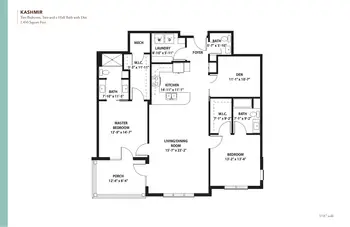 Floorplan of The Langford at College Station, Assisted Living, Nursing Home, Independent Living, CCRC, College Station, TX 10