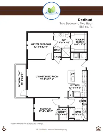 Floorplan of The Crossings, Assisted Living, Nursing Home, Independent Living, CCRC, League City, TX 17
