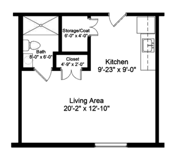 Floorplan of Trinity Place, Assisted Living, Nursing Home, Independent Living, CCRC, Columbus, MS 2