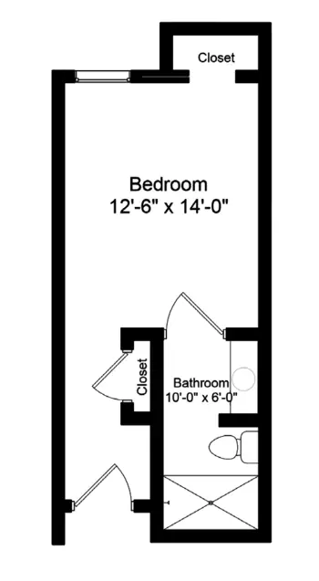 Floorplan of Trinity Place, Assisted Living, Nursing Home, Independent Living, CCRC, Columbus, MS 5
