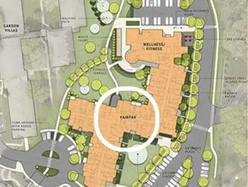 Campus Map of First Community Village, Assisted Living, Nursing Home, Independent Living, CCRC, Columbus, OH 2
