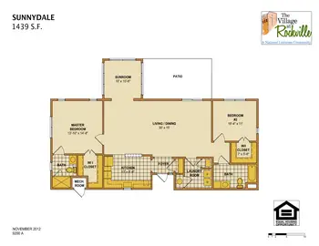 Floorplan of The Village at Rockville, Assisted Living, Nursing Home, Independent Living, CCRC, Rockville, MD 13