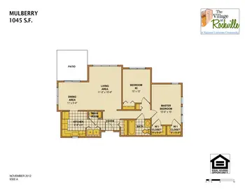 Floorplan of The Village at Rockville, Assisted Living, Nursing Home, Independent Living, CCRC, Rockville, MD 15