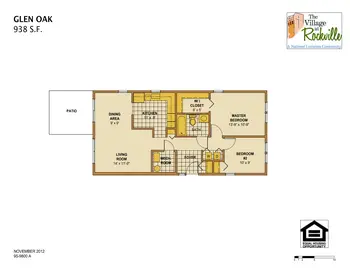 Floorplan of The Village at Rockville, Assisted Living, Nursing Home, Independent Living, CCRC, Rockville, MD 10