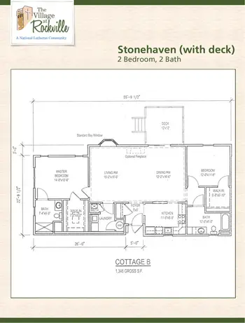 Floorplan of The Village at Rockville, Assisted Living, Nursing Home, Independent Living, CCRC, Rockville, MD 9
