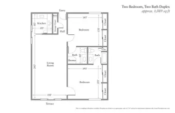 Floorplan of The Sequoias Portola Valley, Assisted Living, Nursing Home, Independent Living, CCRC, Portola Valley, CA 2