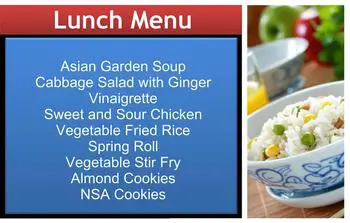 Dining menu of The Sequoias San Francisco, Assisted Living, Nursing Home, Independent Living, CCRC, San Francisco, CA 3