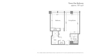 Floorplan of The Sequoias San Francisco, Assisted Living, Nursing Home, Independent Living, CCRC, San Francisco, CA 6