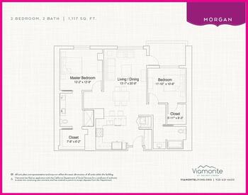 Floorplan of Viamonte Living, Assisted Living, Nursing Home, Independent Living, CCRC, Walnut Creek, CA 13