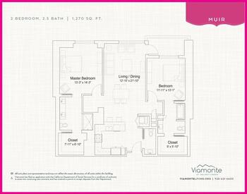 Floorplan of Viamonte Living, Assisted Living, Nursing Home, Independent Living, CCRC, Walnut Creek, CA 15