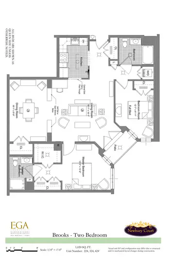 Floorplan of Newbury Court, Assisted Living, Nursing Home, Independent Living, CCRC, Concord, MA 4