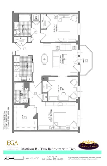 Floorplan of Newbury Court, Assisted Living, Nursing Home, Independent Living, CCRC, Concord, MA 5