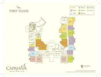 Floorplan of Oakmont of Capriana, Assisted Living, Nursing Home, Independent Living, CCRC, Brea, CA 2