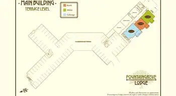 Campus Map of Fountaingrove Lodge, Assisted Living, Nursing Home, Independent Living, CCRC, Santa Rosa, CA 5