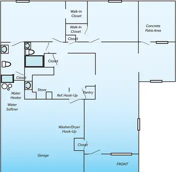 Floorplan of Otterbein Franklin, Assisted Living, Nursing Home, Independent Living, CCRC, Franklin, IN 14