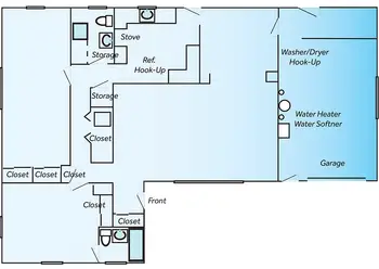 Floorplan of Otterbein Franklin, Assisted Living, Nursing Home, Independent Living, CCRC, Franklin, IN 4