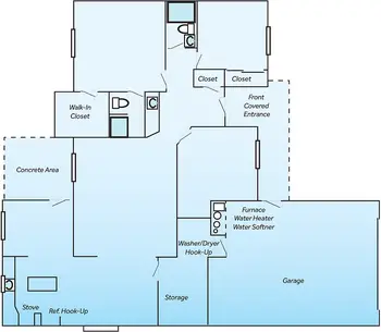 Floorplan of Otterbein Franklin, Assisted Living, Nursing Home, Independent Living, CCRC, Franklin, IN 9