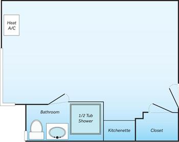 Floorplan of Otterbein Franklin, Assisted Living, Nursing Home, Independent Living, CCRC, Franklin, IN 15