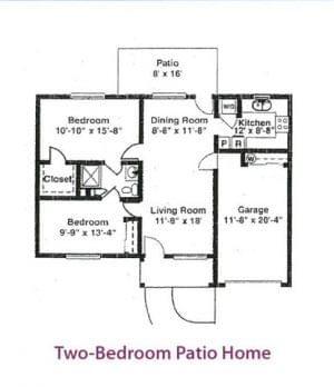 Floorplan of Otterbein St. Mary's, Assisted Living, Nursing Home, Independent Living, CCRC, Saint Marys, OH 1