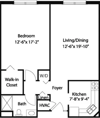 Floorplan of Cedarfield, Assisted Living, Nursing Home, Independent Living, CCRC, Richmond, VA 5