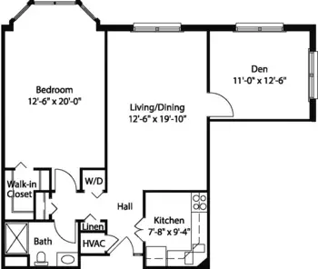 Floorplan of Cedarfield, Assisted Living, Nursing Home, Independent Living, CCRC, Richmond, VA 7