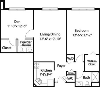 Floorplan of Cedarfield, Assisted Living, Nursing Home, Independent Living, CCRC, Richmond, VA 9