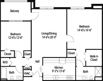 Floorplan of Cedarfield, Assisted Living, Nursing Home, Independent Living, CCRC, Richmond, VA 15