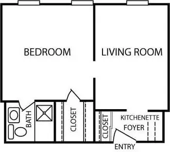 Floorplan of Hermitage Northern Virginia, Assisted Living, Nursing Home, Independent Living, CCRC, Alexandria, VA 3