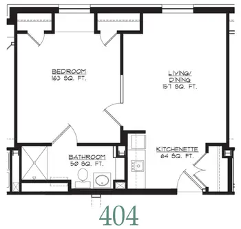 Floorplan of Hermitage Richmond, Assisted Living, Nursing Home, Independent Living, CCRC, Richmond, VA 8