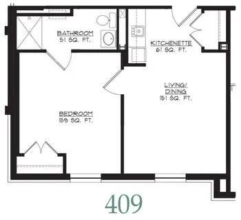 Floorplan of Hermitage Richmond, Assisted Living, Nursing Home, Independent Living, CCRC, Richmond, VA 13
