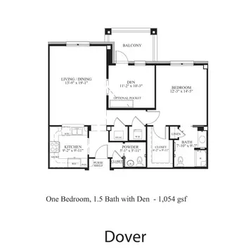 Floorplan of WindsorMeade, Assisted Living, Nursing Home, Independent Living, CCRC, Williamsburg, VA 3
