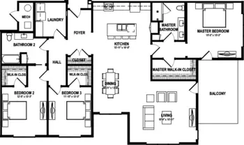 Floorplan of River Landing, Assisted Living, Nursing Home, Independent Living, CCRC, Colfax, NC 1