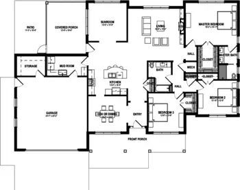 Floorplan of River Landing, Assisted Living, Nursing Home, Independent Living, CCRC, Colfax, NC 5
