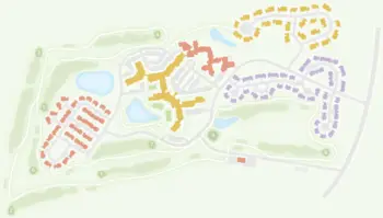 Campus Map of River Landing, Assisted Living, Nursing Home, Independent Living, CCRC, Colfax, NC 2