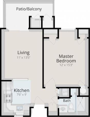 Floorplan of Rosemont, Assisted Living, Nursing Home, Independent Living, CCRC, Bryn Mawr, PA 3