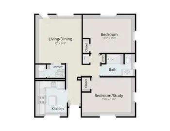 Floorplan of Rosemont, Assisted Living, Nursing Home, Independent Living, CCRC, Bryn Mawr, PA 14