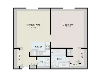 Floorplan of Rosemont, Assisted Living, Nursing Home, Independent Living, CCRC, Bryn Mawr, PA 20