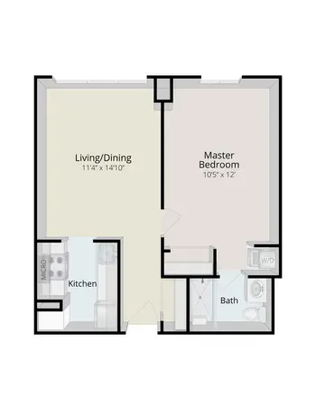 Floorplan of Rydal Park, Assisted Living, Nursing Home, Independent Living, CCRC, Rydal, PA 19